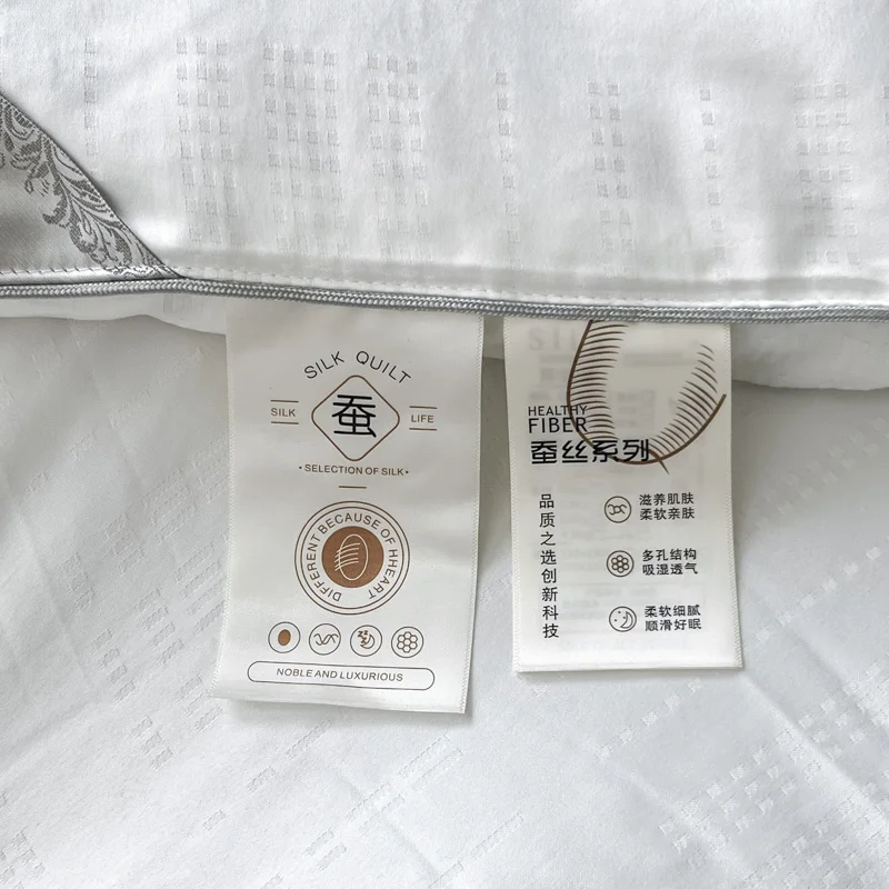 Natural Mulberry Silk Duvet Insert Luxury Queen King Size Comforter Summer Winter Quilt Single Couple Bedding Filler Bedding