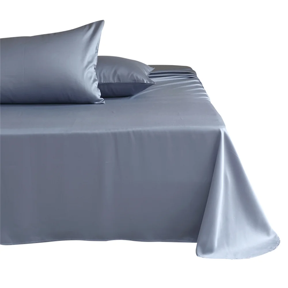 1pc 100% Mulberry Silk Flat Bed Sheet 23 Momme Natural Silk Bedding Bed Linen Ultra Soft Breathable Bedsheet Customized Any Size