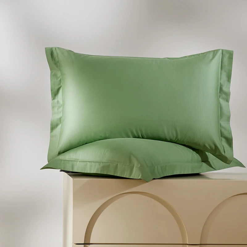 100% Organic Egyptian Cotton Pillow Case 2pcs 800TC Protect Hair Skin Pillowcase Customized Size Bedding Pillowcase Pillow Cover