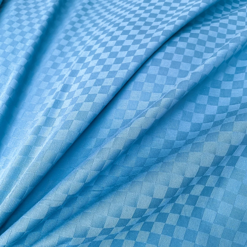 100% Cotton Jacquard Weave Luxury Bedding Set Solid Queen King Size Duvet Cover Flat/Fitted Bed Sheets Set Pillowcase Bed Linens