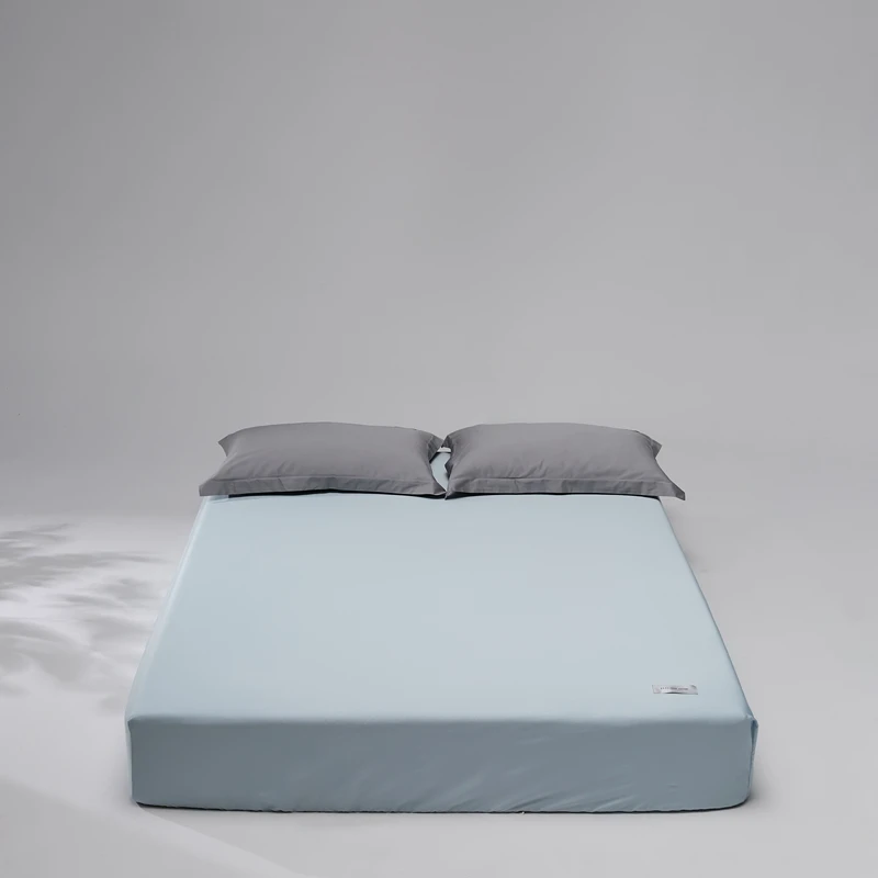 Egyptian Cotton Fitted Sheet Mattress Cover Twin Full Queen King Size Customized Any Size Bed Sheet Luxury 1000TC Bedding Sheets
