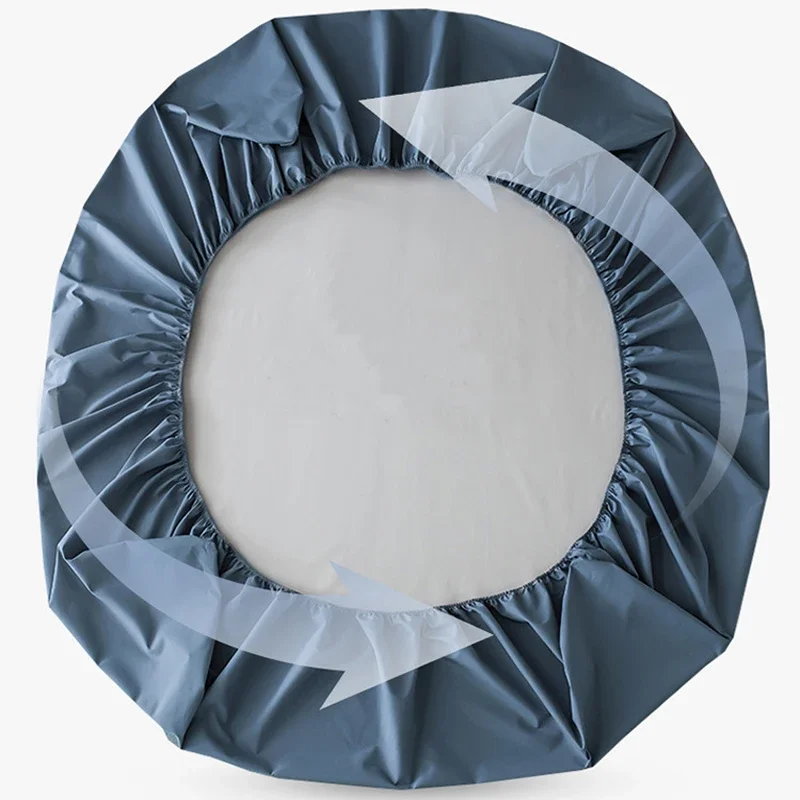 WASART Waterproof mattress protector cover queen king size double bed bedspread elastic fitted sheet bed protection pad 90/180cm