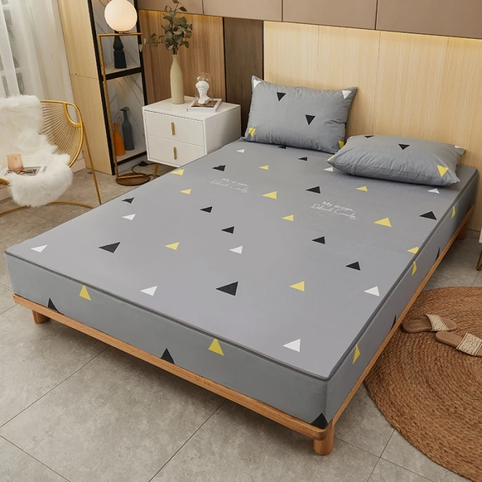 100% Waterproof Mattress Cover with Zipper Closure Six Sides All Inclusive Mattress Protector Soft Fitted Sheet Customized Size