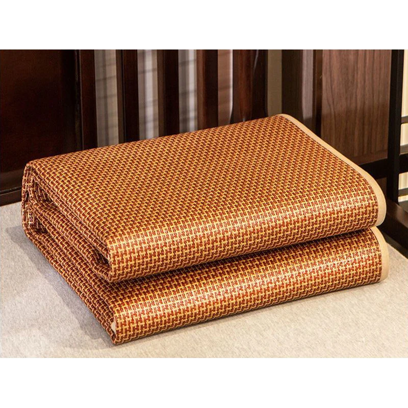 WASART Summer bamboo rattan mattress adult baby cool sleeping mat kit 90/150 single double bed foldable sheet bed protection pad