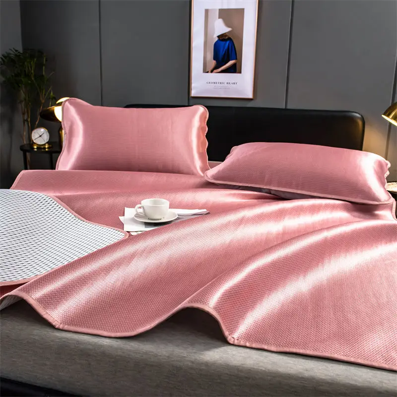 WASART Summer cooling mattress bedroom couple cool sleeping air conditioning mat folding cold sheet couple bed protection pad