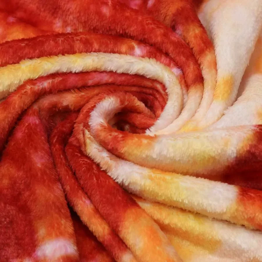 WASART Warm coral fleece tortilla pizza blanket mexican round lavash wool sofa plaid winter fluffy plush large throw blankets