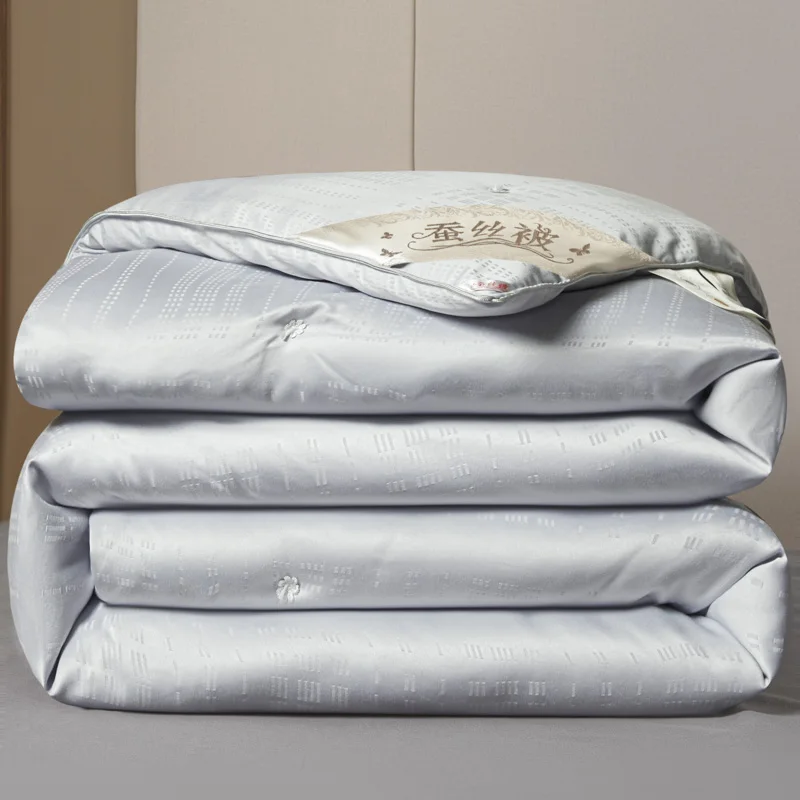 Natural Mulberry Silk Duvet Insert Luxury Queen King Size Comforter Summer Winter Quilt Single Couple Bedding Filler Bedding