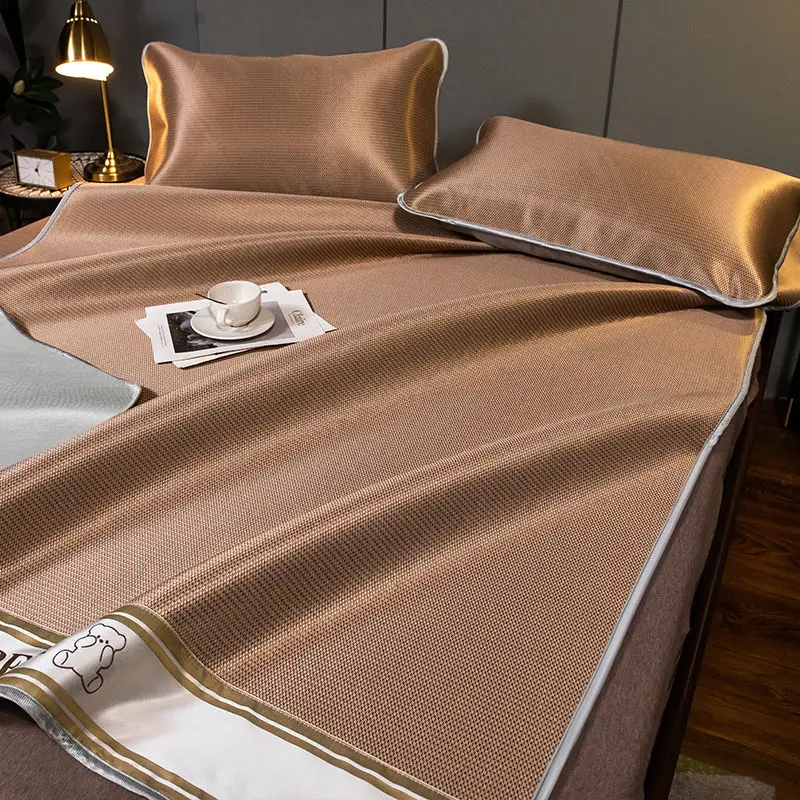 WASART Summer cooling mattress bedroom couple cool sleeping air conditioning mat folding cold sheet couple bed protection pad