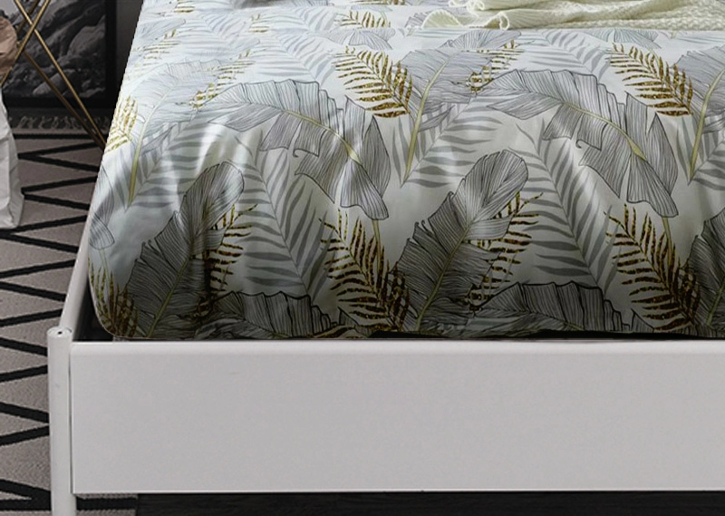 Bed Sheet Fitted Sheets With Elastic Band 160 Bed Mattress Cover Bedsheet Bedding Bed Linen Single Double150 180 200 135 90