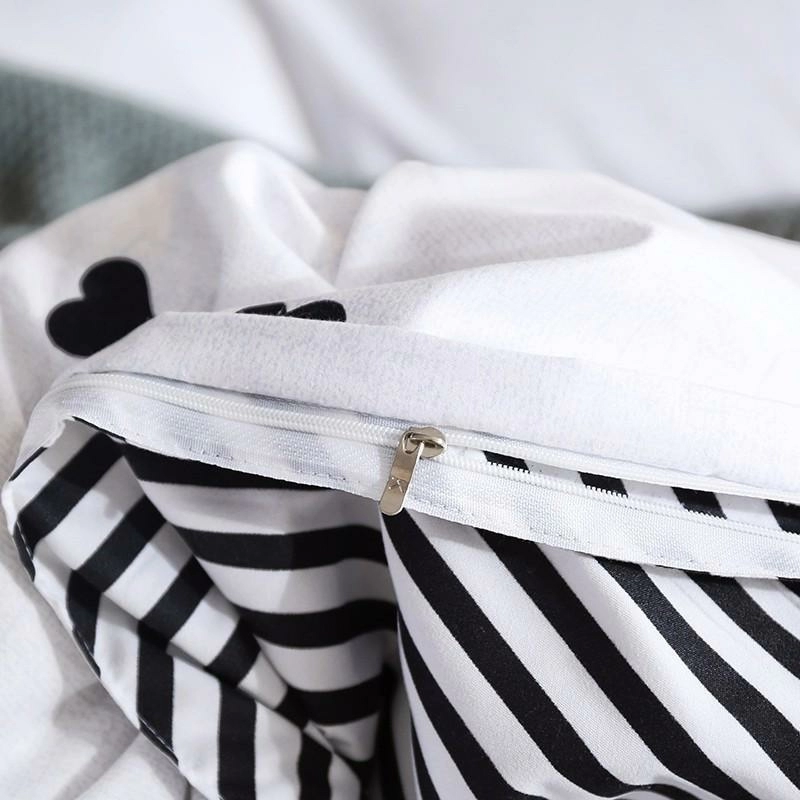 J5 Bedding Set Jpcs King Duvet Cover/ Quilt Cover/comforter Cover + 2 Pillowcase Bed Cover Size 150*200/180*220/200*200/220*240