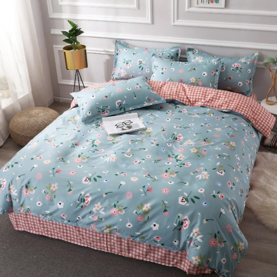 Pink Bedding Sets Girl Bedroom Duvet Cover Set Quilt Cover 140x200 Pillowcase Bed Linen Sheet Sets Bed Cover